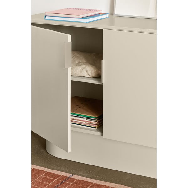 Béžová skrinka 110x80 cm Totem – Teulat-image-1