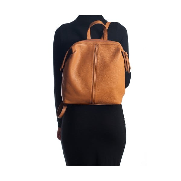 Kožený batôžtek Sofia Cardoni 1148 Cognac-image-4