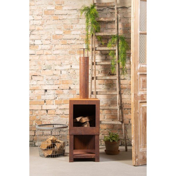 Hranatý terasový kozub Esschert Design-image-3