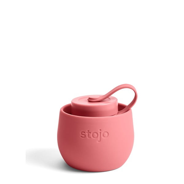 Oranžovoružová skladacia fľaša Bottle Berry, 590 ml-image-1