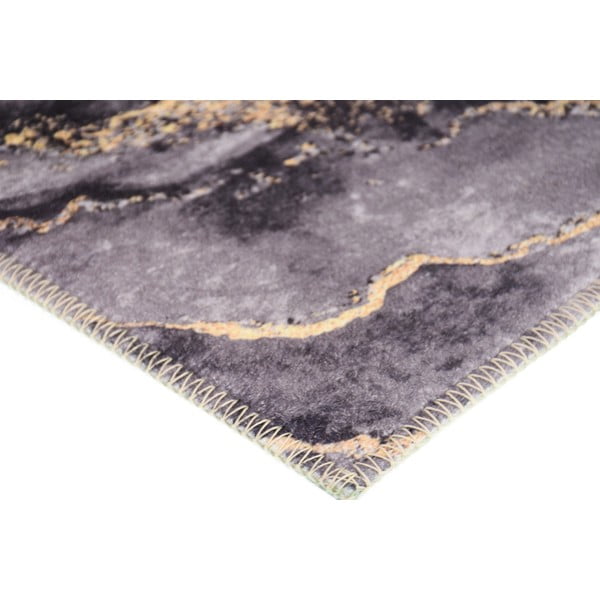 Sivý prateľný koberec 150x80 cm - Vitaus-image-2