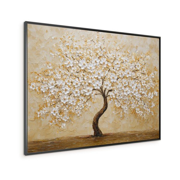 Tlačený obraz s rámom 80x60 cm Golden Tree – Styler-image-3