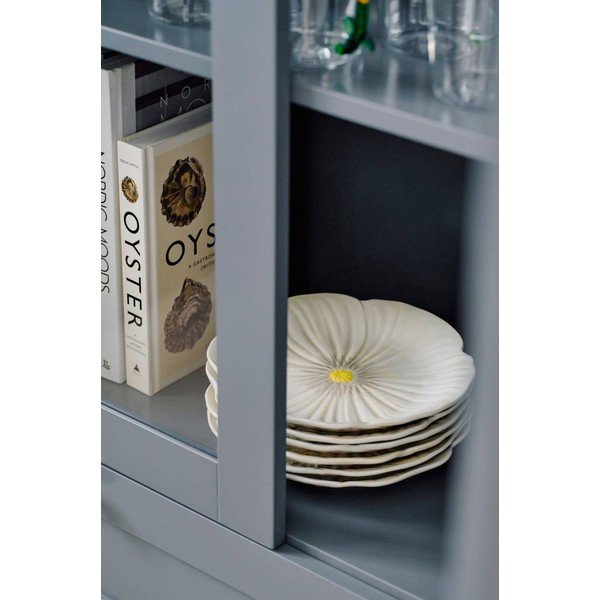 Sivá závesná vitrína z MDF 85x170,5x35 cm Prato – Ellos Home-image-2