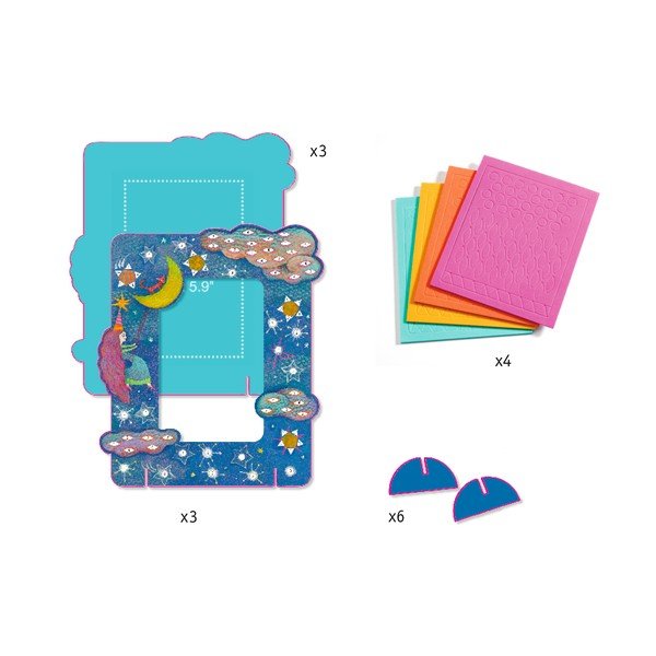 Set na výrobu 3 rámčekov Djeco Dreamer-image-2
