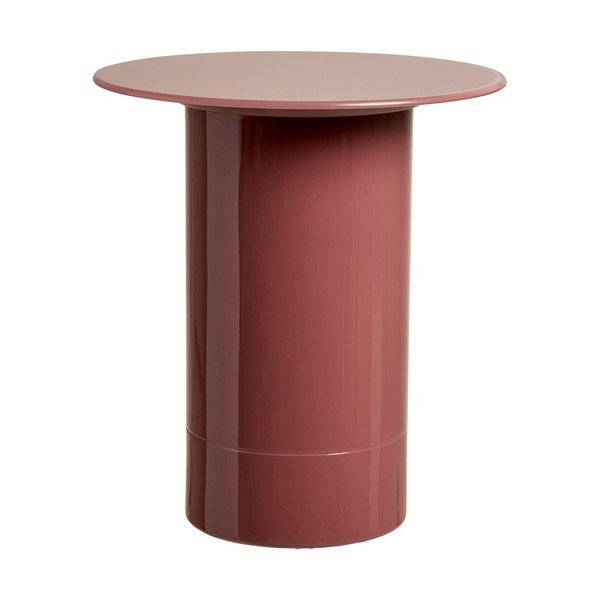 Sklenený okrúhly odkladací stolík ø 45 cm Florens – House Nordic-image-3