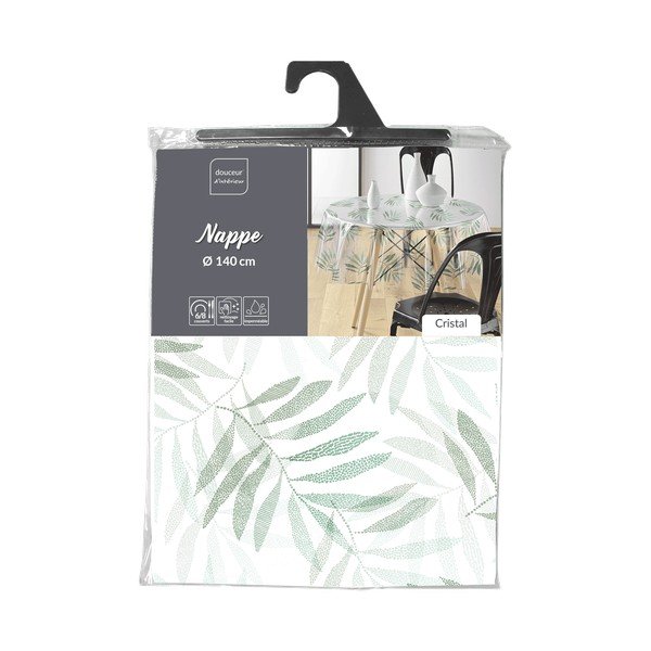 Umývateľný obrus ø 140 cm Verdalis – douceur d'intérieur