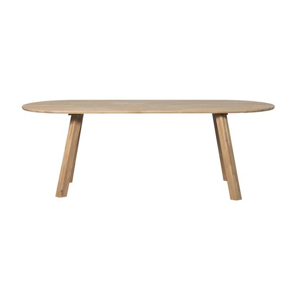 Jedálenský stôl z dubového dreva 90x220 cm Tablo – WOOOD