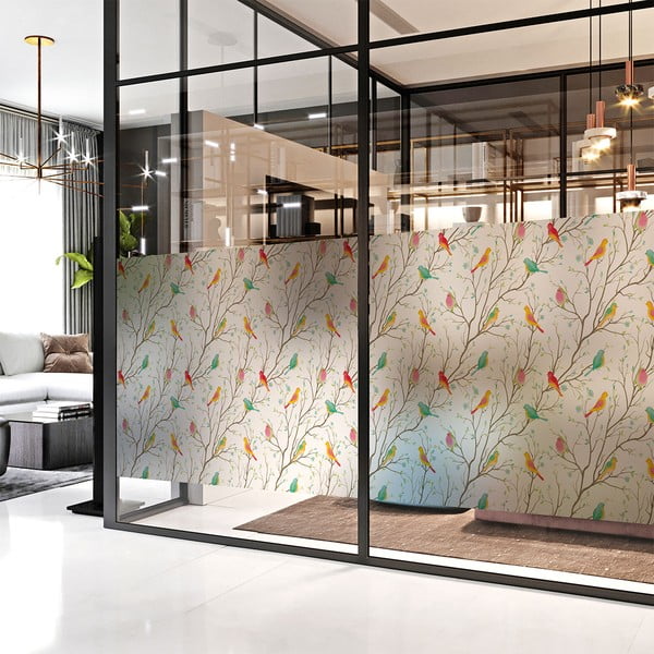 Samolepka na okno 200x40 cm Birds in the Forest - Ambiance-image-2