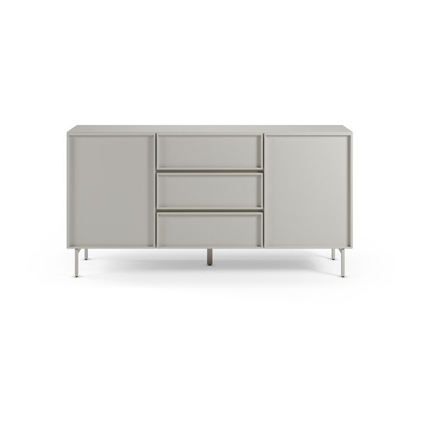 Krémovobiela komoda 160x80x42 cm Brise – Marckeric