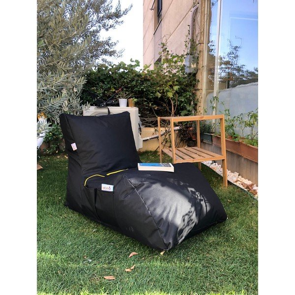 Čierny záhradný sedací vak Daybed – Floriane Garden-image-3