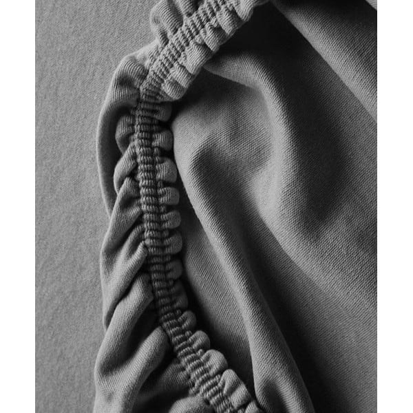 Zeleno-sivé 4-dielne predĺžené obliečky na dvojlôžko z bavlny Renforcé s plachtou 200x220 cm – Mila Home-image-1