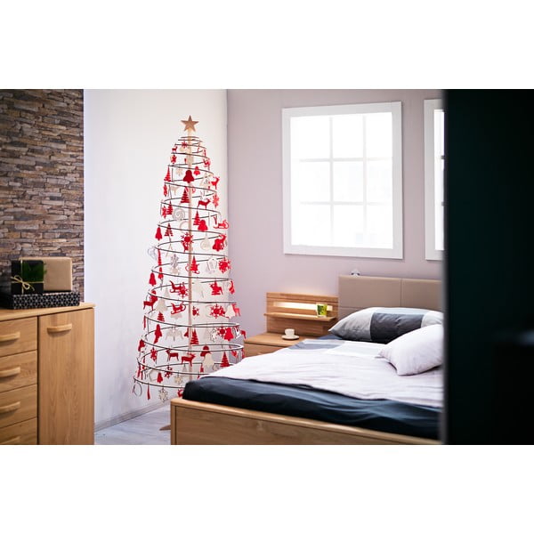 Drevená hviezda na dekoratívny vianočný stromček Spira Large-image-3