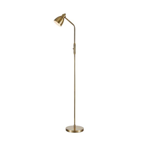 Stojacia lampa v bronzovej farbe s kovovým tienidlom (výška  143 cm) Story – Markslöjd
