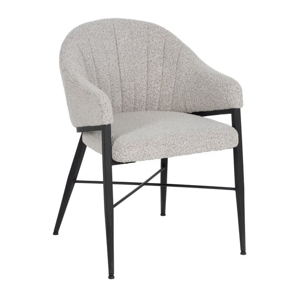 Svetlosivé kreslo – Ixia