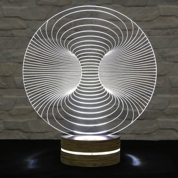3D stolová lampa Abstract I