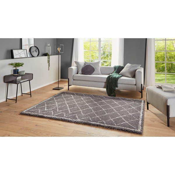 Sivý koberec Mint Rugs Loft, 80 x 150 cm-image-2