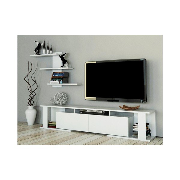 Biela TV komoda Game-image-3