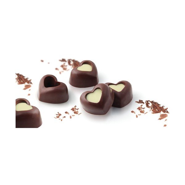 Ružová silikónová forma na čokoládu Fackelmann Sweet Sensation-image-2