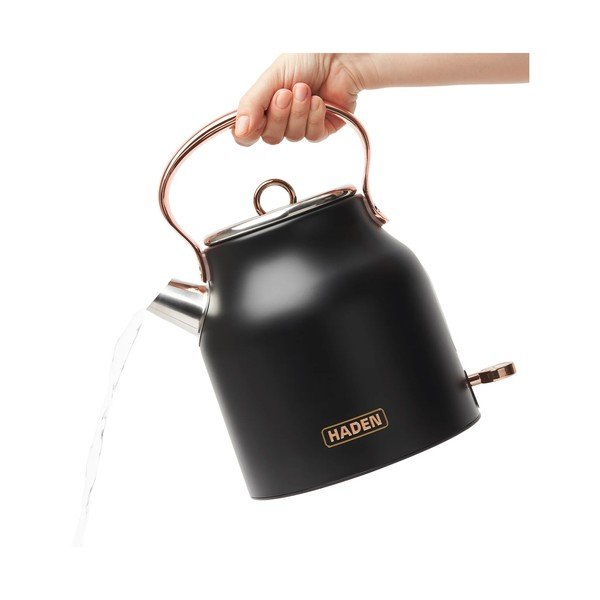 Čierna rýchlovarná kanvica 1,7 l Heritage – Haden-image-2