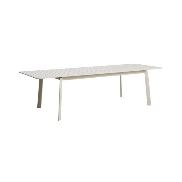 Kovový záhradný jedálenský stôl 100x205 cm Brela – Kave Home-image-2