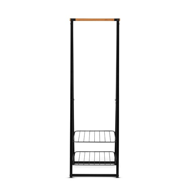 Čierny oceľový stojan na oblečenie Linn – Brabantia-image-3