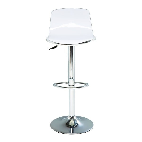 Biela barová stolička Kare Design Dimensionale