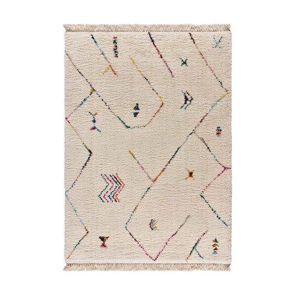Krémovobiely koberec Universal Ziri, 133 x 190 cm
