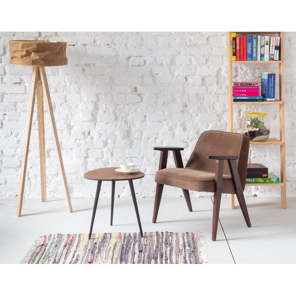 Odkladací stolík s čiernymi nohami Ragaba Pawi Pick, 42 x 39 cm-image-1