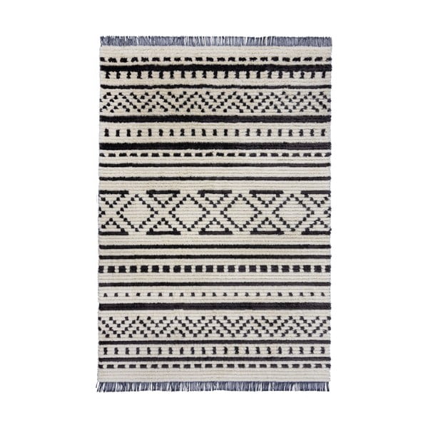 Čierno-biely koberec 120x170 cm Sabri – Flair Rugs