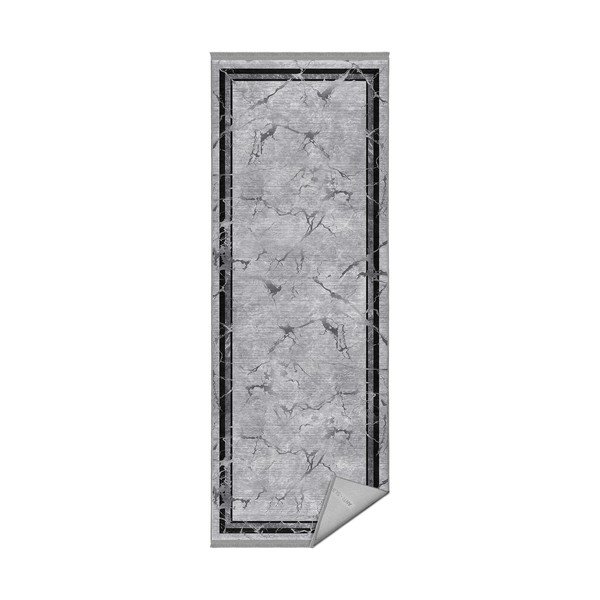 Sivý koberec behúň 80x200 cm – Mila Home