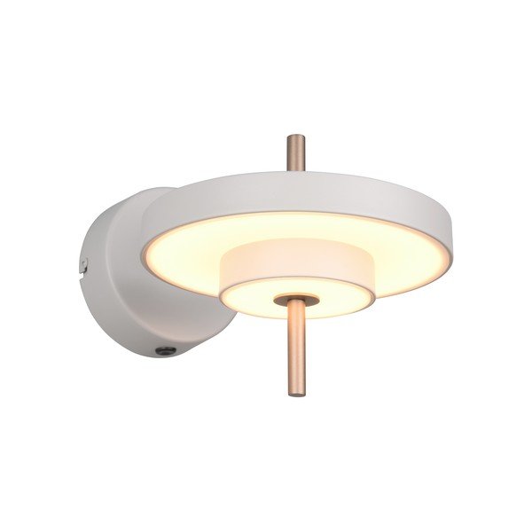 Slonovinové LED nástenné svietidlo s ohýbateľnou konštrukciou/so stmievačom ø 20 cm Keaton – Trio