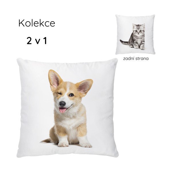 Detský vankúšik z bavlneného saténu 45x45 cm The Cutest Ones – Butter Kings-image-3