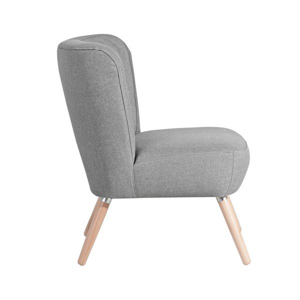 Sivé kreslo Max Winzer Neele Duro Gray-image-3