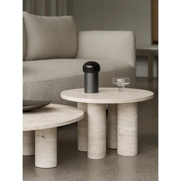 LED prenosné stmievateľné vonkajšie svietidlo na USB ø 10 cm Iris – Blomus-image-4