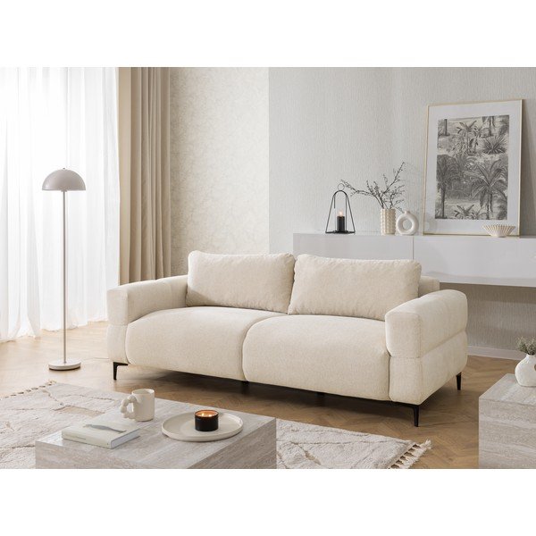 Krémovobiela pohovka 217 cm Helio – Ropez-image-2