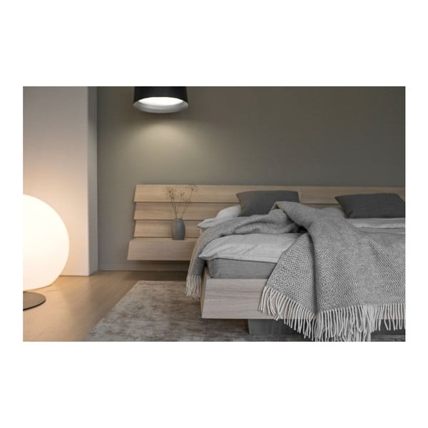 Posteľ z masívneho dubového dreva Javorina Tatran, 160 × 200 cm-image-2