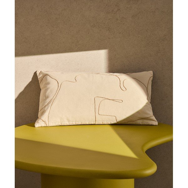 Obliečka na vankúš 30x50 cm Dibel – Kave Home-image-1