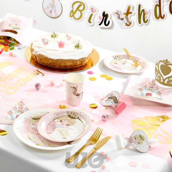 Obrúsky v súprave 20 ks 33x33 cm Princess Horse – Homéa-image-1