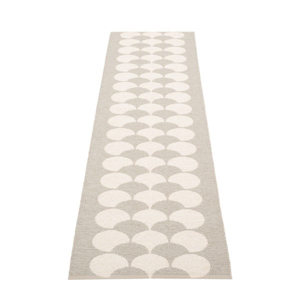 Krémový vnútorný a vonkajší behúň 70x250 cm Poppy Linen – Pappelina