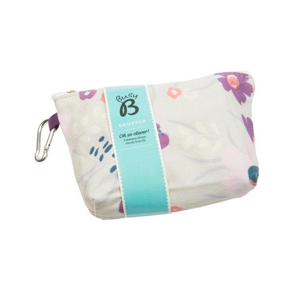 Svetlofialová nákupná taška Busy B Floral Shopper-image-2
