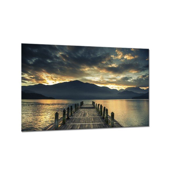 Obraz Styler Glasspik Glasspik Jetty, 80 × 120 cm