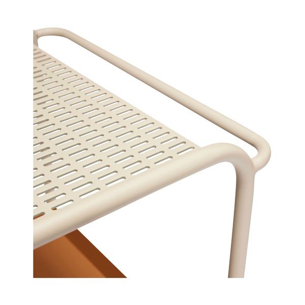 Kovový servírovací stolík na kolieskach 47x66 cm Push – Hübsch-image-4