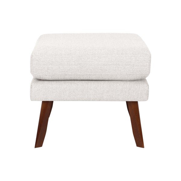 Krémovobiely taburet Mazzini Sofas Elena-image-1