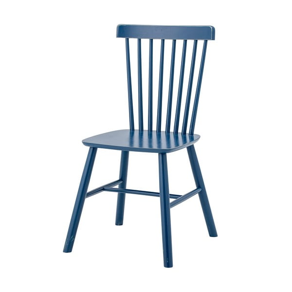 Modré jedálenské stoličky z kaučukového dreva v súprave 2 ks Mill – Bloomingville-image-3