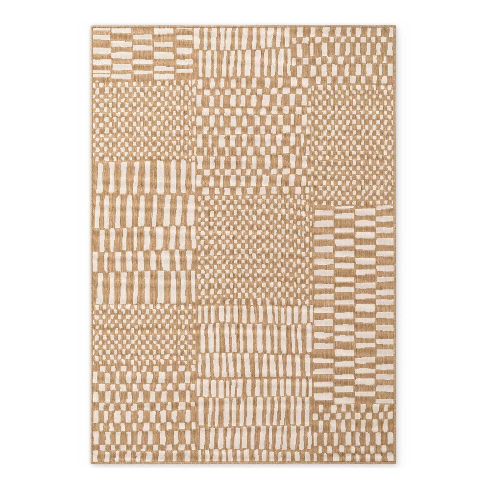 Krémovobiely/v prírodnej farbe vnútorný a vonkajší koberec 160x230 cm Haringey Barkham – Ted Baker