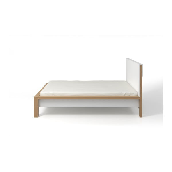 Dvojlôžková posteľ z borovicového dreva s úložným priestorom SKANDICA InBig, 180 × 200 cm-image-1