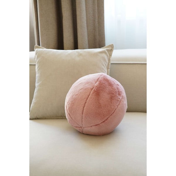 Dekoračný vankúš z mikroplyšu ø 25 cm Top – Mioli Decor-image-4