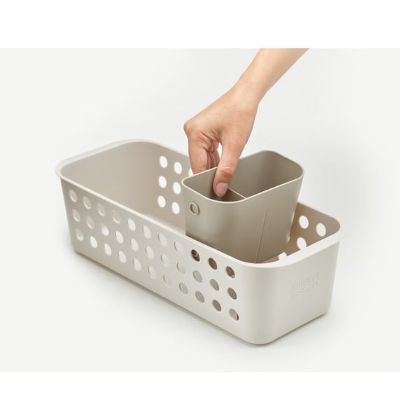Béžový kúpeľňový organizér EasyStore – Joseph Joseph-image-4