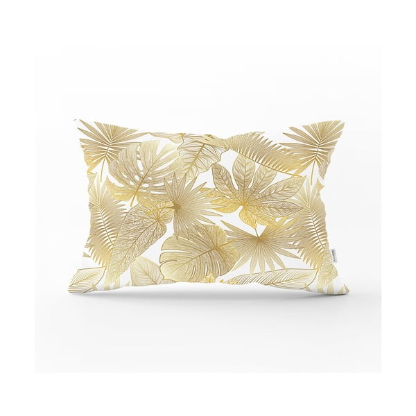 Dekoratívna obliečka na vankúš Minimalist Cushion Covers Gold Leaf, 35 x 55 cm
