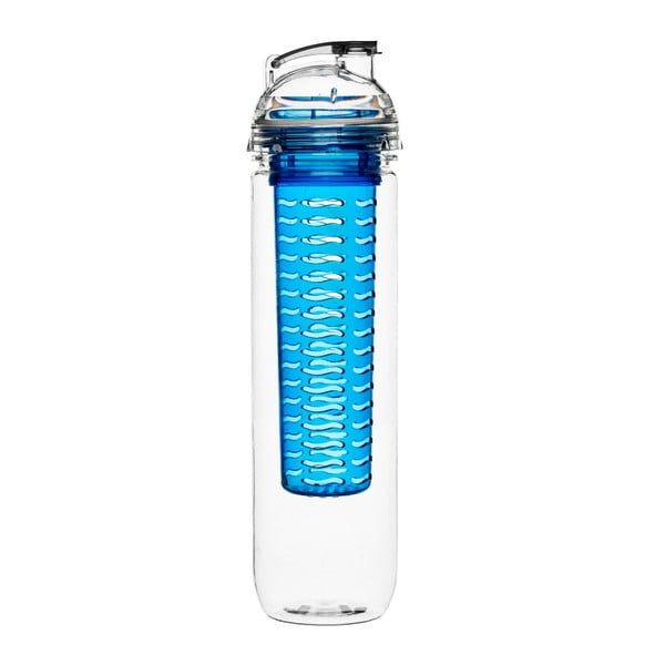 Modrá fľaša s difuzérom Sagaform Fresh, 800 ml